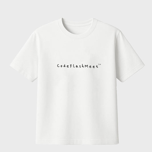 Personal Card T shirt your tags on the T-shirt CodeFlashMeet Social QR Code Unisex T-shirts – New Era Social Minimalist Customization-let others scan and connect with you